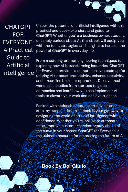 Ebook ChatGPT for Everyone 🚀 A Practical Guide to Artificial Intelligence 🚀
